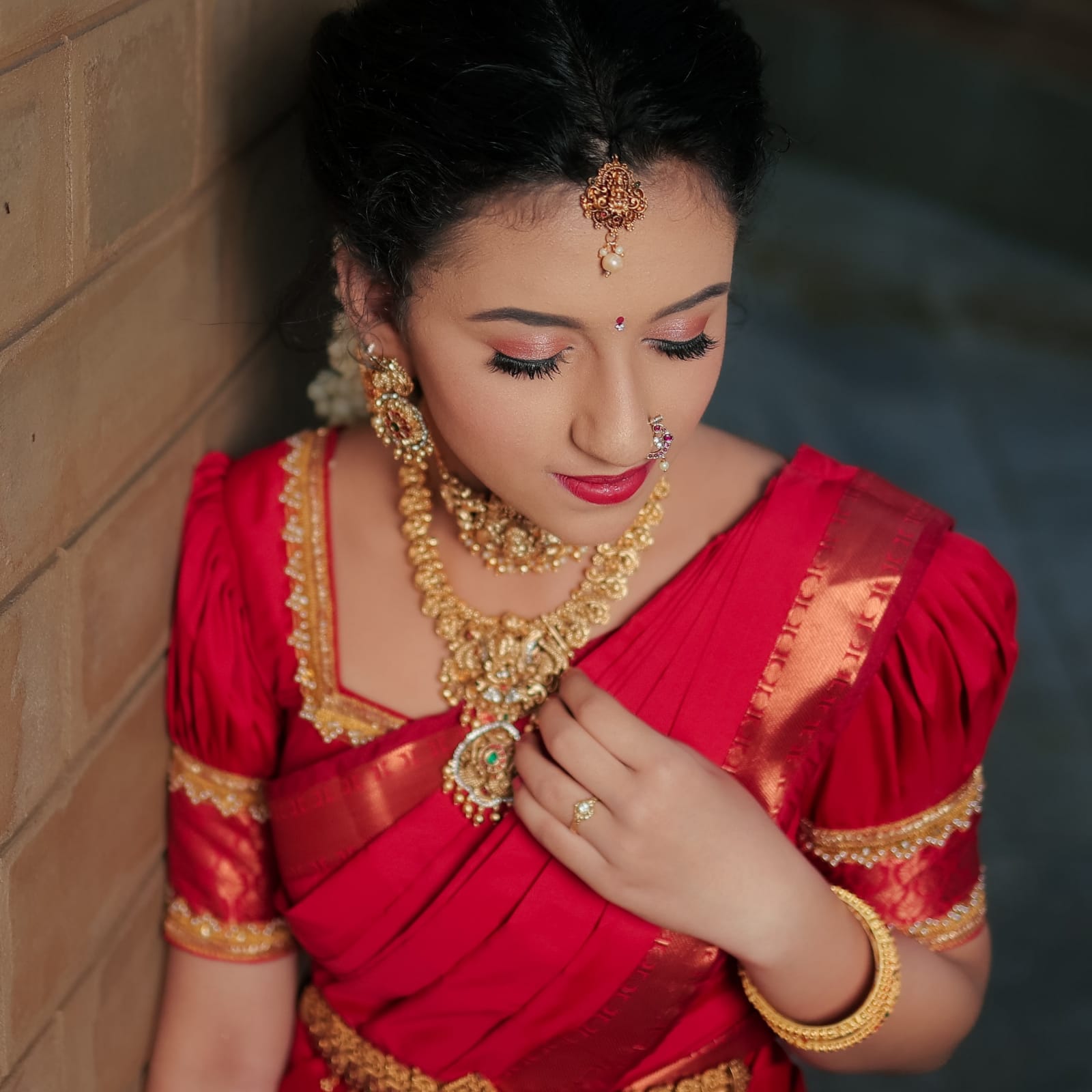 Bridal radiance portrait